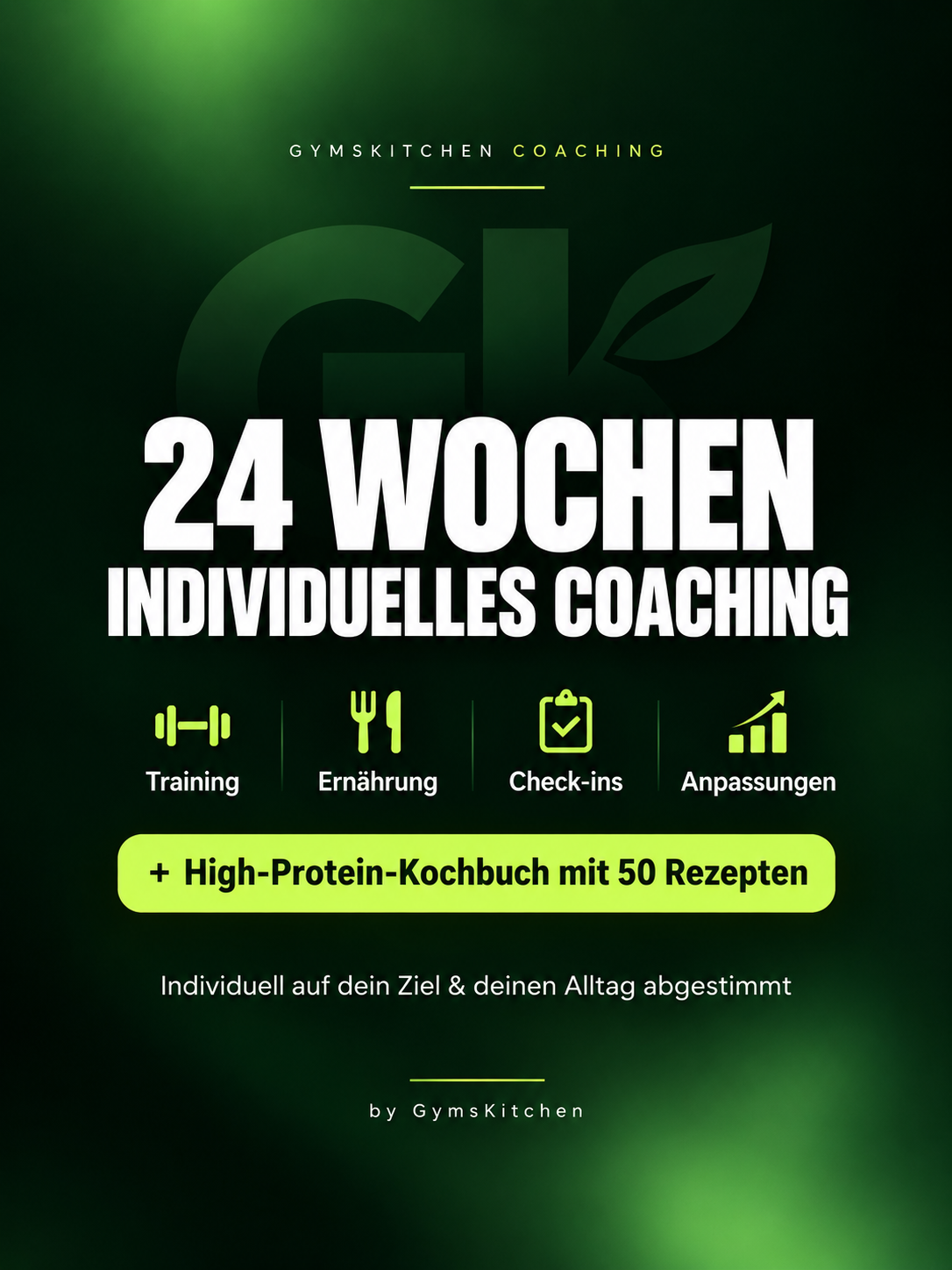 24 Wochen individuelles Coaching